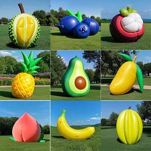 Publicidad modelo vegetal inflable <span class=keywords><strong>gigante</strong></span> personalizado <span class=keywords><strong>tomate</strong></span> inflable/pepino inflable para promoción - Product Image 6