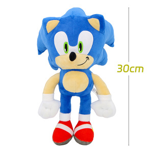 Peluche Super <span class=keywords><strong>Sonic</strong></span> 12 Pollici, Morbido Pupazzo Riccio Imbottito con Imbottitura in Cotone PP, Regalo di Compleanno per Bambini - Product Image 2