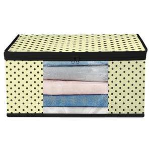 Bolsa de almacenamiento de Sari transparente de alta calidad de Polka crema bolsa de Sari cubierta de Sari DE TRABAJO PARA MUJER en precio al por mayor - Product Image 1