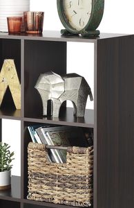 Étagère cube à trois niveaux empilable en MDF, étagère <span class=keywords><strong>de</strong></span> présentation en bois, étagère <span class=keywords><strong>de</strong></span> rangement ouverte, salon, chambre à coucher, bureau à domicile, armoire <span class=keywords><strong>de</strong></span> rangement - Product Image 4