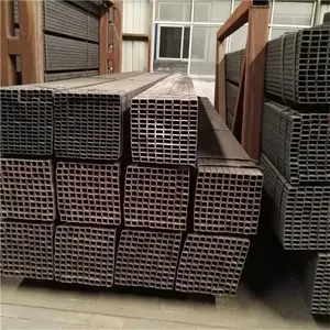 Hollow square tube 150x150 steel square pipe price cheap 25x25 steel seamless square steel pipe