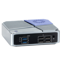 Newest Industrial MINI Box PC N100 with 2*LAN Triple Display HD DP U4K Nano Desktop Computer KIOSK/POS/Digital Signage