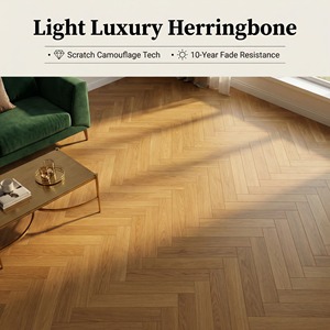 Parquet multicouche en chêne blanc brossé antique 450x75mm avec teinture Sunset pour maisons de luxe légères, usage extérieur et parcs - Product Image 6