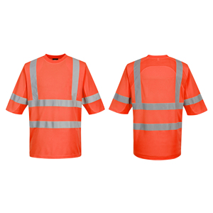 Camiseta de Seguridad de Alta Visibilidad Reflectante, Ropa de Trabajo con Certificación ANSI/ISEA 107 Clase 2/3, 100% Poliéster para Personal de Almacén - Product Image 5