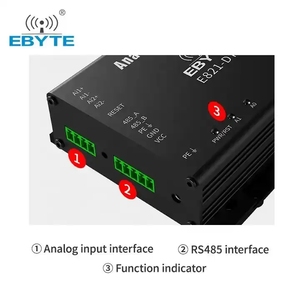 E821-DTU ebyte (2I2-400SL) DTU 20mA 4ช่องทางการเก็บข้อมูลอนาล็อก RS485อุตสาหกรรม433MHz ตัวรับส่งสัญญาณไร้สาย Modbus RTU - Product Image 3