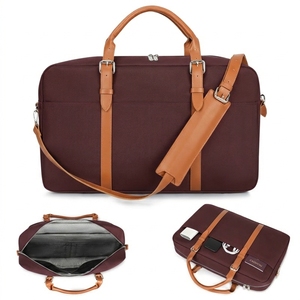 Bolso Mensajero para Portátil Impermeable OEM ODM, Maletín Acolchado Antichoque con Correa para el Hombro para Viajes de Negocios y Uso Diario - Product Image 3