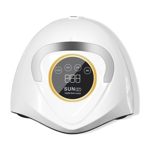 Nuevo SUN S7 Portable Nail Art 180W Secador de doble fuente Fototerapia de inducción inteligente Lámpara de uñas LED UV recargable - Product Image 1