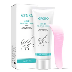 Wholesale EFERO Body Armpit Legs Virgin Hair Removal Cream Gentle Not Stimulating Women Hair Removal Cream for Men Body