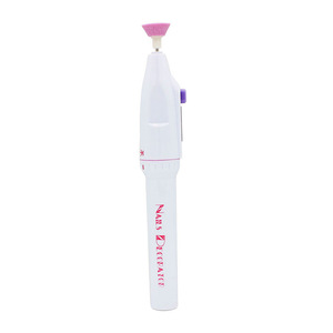 Mini lima eléctrica para decoración de uñas con 5 cabezales reemplazables para manicura y pedicura - Product Image 3