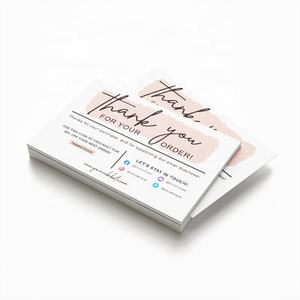 クリエイティブデザインカードプレミアムホットスタンプゴールドシルバー箔ホログラフィックカスタムサンキューカード私の中小企業をサポート - Product Image 6