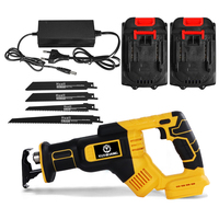 Outils de coupe portables multifonctionnels Scie sauteuse électrique au lithium Scie alternative