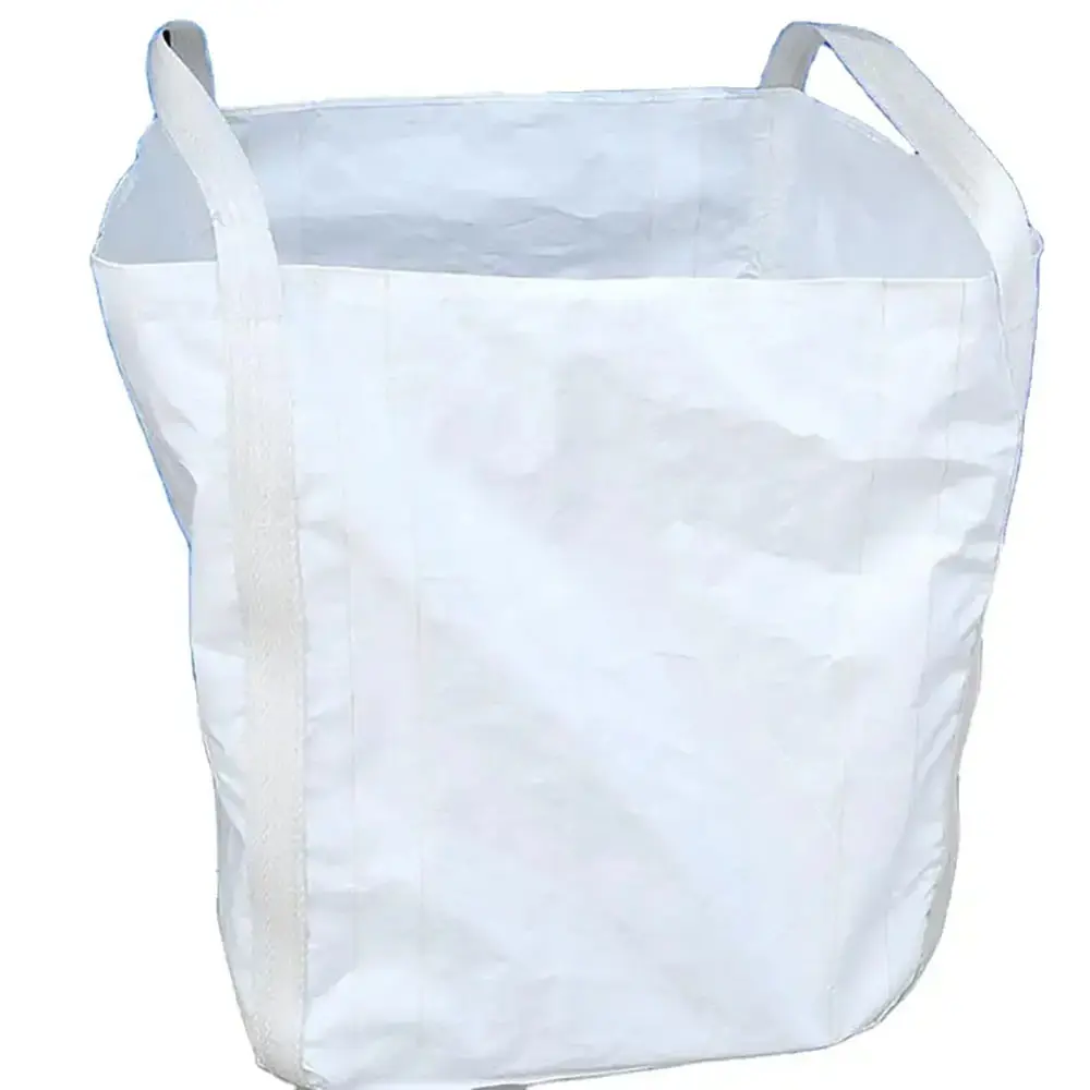 PP woven 0.5ton 1 ton 1.5 ton PP fibc bulk bag baffle jumbo bag for chemical powder Big bags