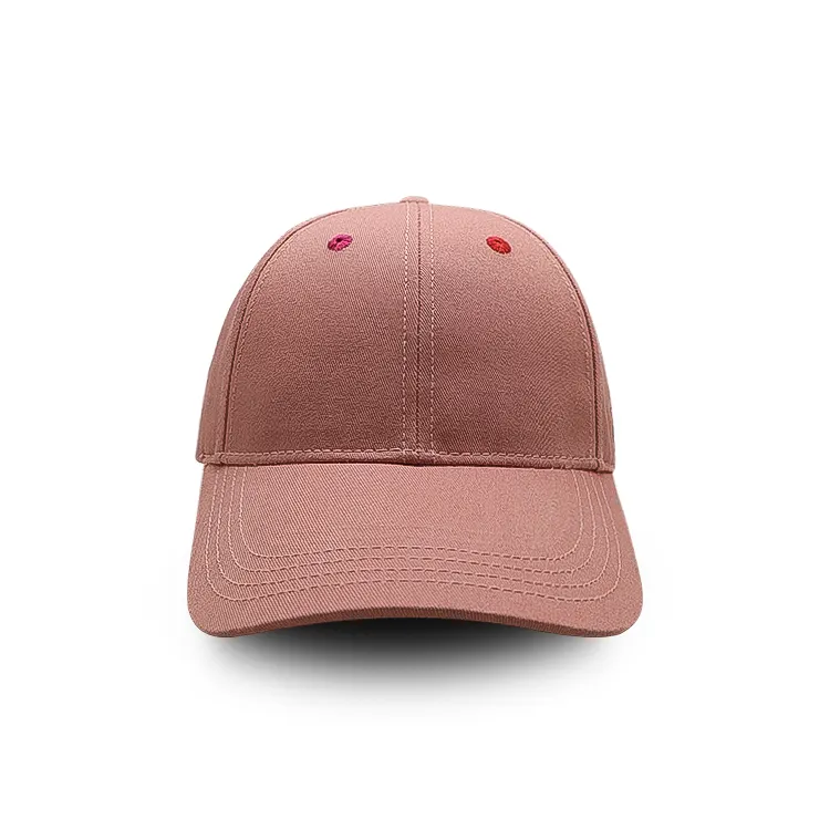 Cappellini sportivi all'ingrosso stile Snapback Hip Hop Jean papà cappello personalizzato con Logo retrò 6 pannello rosa Unisex cappellino da Baseball in cotone