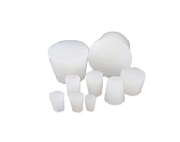 Bouchon en caoutchouc blanc bouchon de réducteur en caoutchouc de Silicone personnalisé