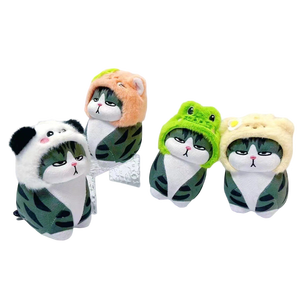 Giocattoli di peluche Casual personalizzati in poliestere <span class=keywords><strong>Super</strong></span> morbido Drag <span class=keywords><strong>Cat</strong></span> per compleanni PP cotone imbottitura grande Stress sollievo arriva in OPP Bag - Product Image 1
