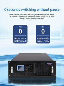 易于扩展的模块化备用应急UPS电源220v 240v机架式6KVA 10KVA 12小时在线UPS，带UPS电池 - Product Image 3