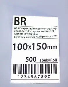 Kertas perekat & Film kombinasi produk pengiriman Label pengiriman ongkos kirim catatan ongkos kirim Label kurir selip