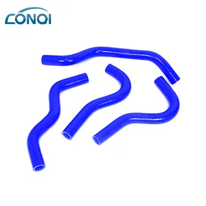 5 pcs Blue silicone Heater Hose Pipe Set 3302-8120000 Silicone Hose for Business engine Cummins