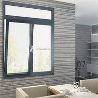 Ventana Abatible de Aleación de Aluminio PRIMA con Rotura de Puente Térmico y Doble Acristalamiento para Hogares y Villas de Eficiencia Energética
