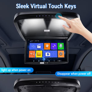 Écran tactile IPS de 18,5 pouces, lecteur multimédia motorisé pour montage au plafond, compatible <span class=keywords><strong>avec</strong></span> les <span class=keywords><strong>camping</strong></span>-cars, les voitures et les téléviseurs - Product Image 2