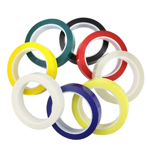 Wholesale PET High Temperature Resistant Masking Tape Single Sided Adhesive for Carton Sealing