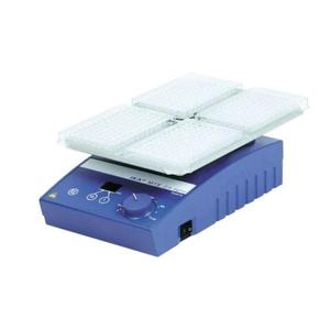 Agitador de Microplacas Digital IKA 2/4, Plástico ABS, 220V, Soporte OEM Personalizado, Diámetro Orbital de 3 mm, 0-1100 RPM, 1-99 Minutos - Product Image 1