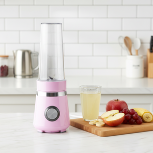 Licuadora Eléctrica Portátil Recargable USB AC, Exprimidor de Smoothies, Capacidad de 600 ml, Cuchillas de Acero Inoxidable, Uso Doméstico y al Aire Libre, Individual - Product Image 2