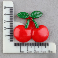 Hars Haarclip Accessoires Fruit Slice Ananas Aardbei Cherry Koelkast Sticker