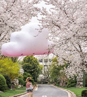 Nuage gonflable géant publicitaire, ballon à hélium de nuage de Parade