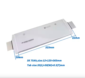 เปลี่ยนแบตเตอรี่ลิเธียมโพลิเมอร์ NCM Lithium SK Cell 3.7V 75Ah 74.4Ah 32AH 50.5Ah 55.6Ah 60Ah แบบซอฟต์แพ็ค - Product Image 3