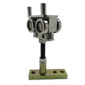 Nhà sản xuất tùy chỉnh công nghiệp nặng nhiệm vụ treo bánh xe cửa gỗ trượt đường sắt hợp kim nhôm trượt lan can tay vịn - Product Image 1