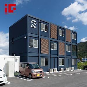 Luxueuse maison moderne appartements modulaires pliables avec jardin petites maisons préfabriquées avec bureau maisons conteneur préfabriquées pour hôtel - Product Image 5