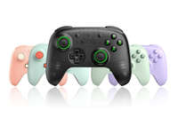 Control Inalámbrico 8Bitdo Edición Juvenil Segunda Generación 2026, Negro Transparente, para Windows 10/11 y Android