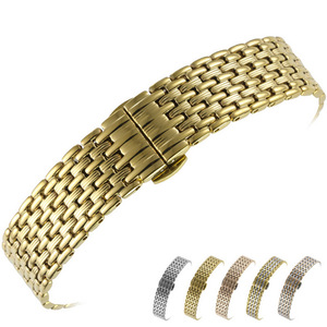Correas de Reloj de Acero Inoxidable 316L Ultrafinas de 9 Eslabones Jialan, Aptas para Hombres y Mujeres, para Relojes <span class=keywords><strong>Longines</strong></span> - Product Image 2
