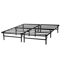 California Hotel Double Twin Full Metal King Size Plateforme moderne Queen pour enfant avec cadre de lit de rangement pour enfant avec rangement