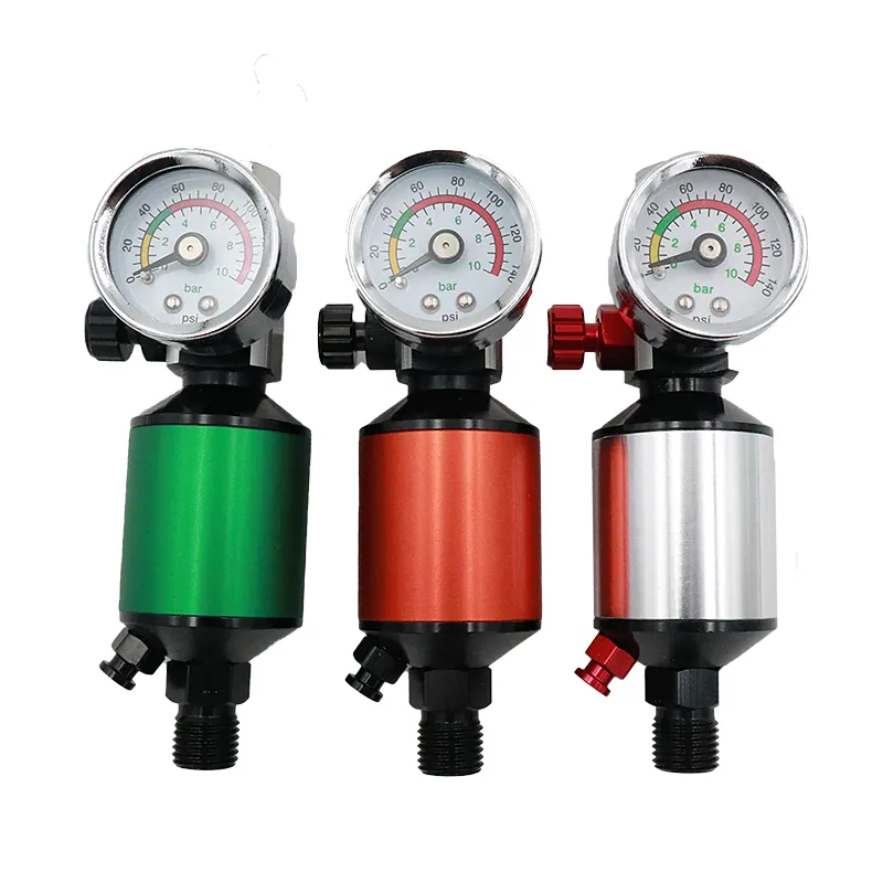 air Pressure Gauges spray gun control valve gauge for air compressor and air tools