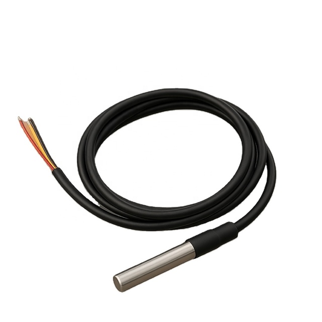 Legact 1m Waterproof DS18b20 Temperature Sensor Probe Stainless Steel Encapsulation XH2.54-3P Terminal Electronic Modules Kits