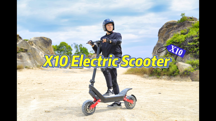 High Quality 1000W/1200W Dual Motor Electric Scooter X10 Adult Size Fat  Tire Off-Road Beach E Scooter Electrico