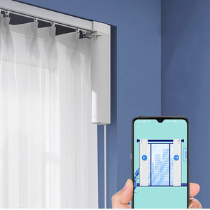 ZSHINE Electric <strong>Curtain</strong> Track Intelligent Automatic Voice APP Remote Control Flexible Living Room Window Customization - Product Image 6