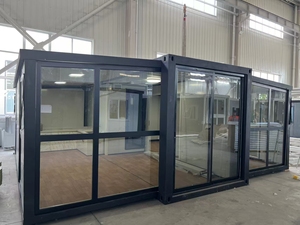 <span class=keywords><strong>Villa</strong></span> préfabriquée personnalisée populaire à 3 chambres, prête à être expédiée, maison conteneur extensible de 40 pieds (ou 20 pieds) - Product Image 3