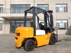 3 tấn xe nâng diesel với cảm biến cân bằng tải bơm thủy lực khẩn cấp dẫn đèn cảnh báo 4WD ngoài trời cho khai thác mỏ - Product Image 3