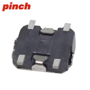 Pinch Tactile Switch 3x3x1.5mm SPST Surface Mount Micro Switch Square <b>Button</b> With Reset Feature - Product Image 1