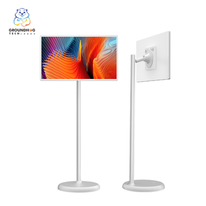 32 inch màn hình cảm ứng giá rẻ nhất Mini <span class=keywords><strong>TV</strong></span> thông minh được xây dựng trong Baterry Android <span class=keywords><strong>TV</strong></span> trong nhà cho trẻ em <span class=keywords><strong>USB</strong></span> trắng LCD <span class=keywords><strong>TV</strong></span> di động HDTV Y01 - Product Image 1