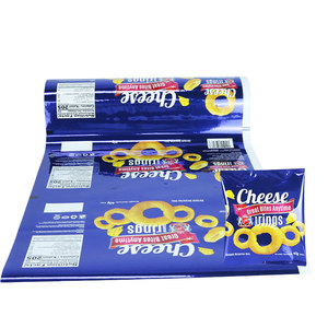Custom Printed Aluminized Roll Film Food Packaging Foil Laminated Plastic Potato Chips Cookie Snack Packaging Sachets Bag - Product Image 4