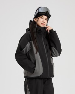 Unisex abbigliamento <span class=keywords><strong>da</strong></span> sci <span class=keywords><strong>da</strong></span> esterno giacca a vento impermeabile calda con chiusura a cerniera Top abbigliamento <span class=keywords><strong>da</strong></span> <span class=keywords><strong>neve</strong></span> giacca firmata - Product Image 6