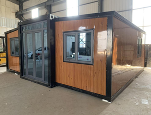<span class=keywords><strong>Casa</strong></span> Container Prefabbricata Espandibile 10ft 20ft, Villa Moderna Modulare Smontabile a Basso Costo con 2-3 Camere da Letto per Abitazione - Product Image 1