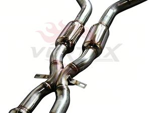 ท่อไอเสียด้านหลังแบบ SS304ของกระแสน้ำวนสำหรับ E90 M3 V8 E93ระบบ4.0L แบบเหวี่ยงพร้อมชุดหัวเชื่อมท่อ X ประสิทธิภาพสูง - Product Image 2