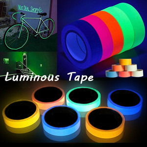 Băng Phát Sáng 10M 1.5Cm * 1M Cho Xe Ô Tô Màu Xanh Lá Cây Phát Sáng Trong Bóng Tối, Tùy Chỉnh Pvc Tự Dính An Toàn Băng, Cảnh Báo Băng Cho Xe Diy Cầu Thang - Product Image 3