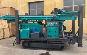 Hydraulische 350m putboringsmachine op vrachtwagen gemonteerd, diesel aangedreven waterputboorinstallatie te koop - Product Image 4