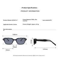 Lunettes de soleil polarisées carrées Sunray TR90 UV400 TAC HD pour activités de plein air, plage, conduite, sport, pêche – Premium, unisexe, anti-radiation, confortables